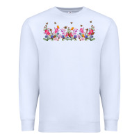 Wild Flowers Premium Sweatshirt | Teevron