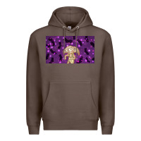 Coffee elf with big ears and socks Premium Hoodie - TumblerDesignByShophia