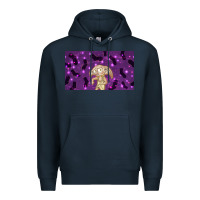 Navy elf with big ears and socks Premium Hoodie - TumblerDesignByShophia