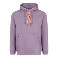 Lavender colorful girl Heavyweight Hoodie - TumblerDesignByShophia