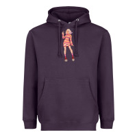 Plum colorful girl Heavyweight Hoodie - TumblerDesignByShophia