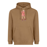 Toasted Coconut colorful girl Heavyweight Hoodie - TumblerDesignByShophia