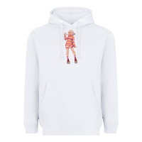 White colorful girl Heavyweight Hoodie - TumblerDesignByShophia