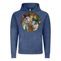 Vintage Denim Baby Goats Christmas Vintage Hoodie - RanaPortraitStore
