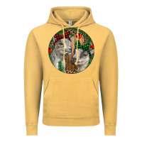 Vintage Mustard Baby Goats Christmas Vintage Hoodie - RanaPortraitStore