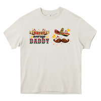 Cream nacho average daddy libbey glass Heavy Core Tee - HRA Design Shop