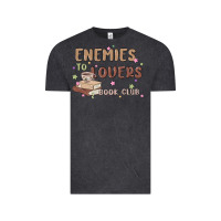 Vintage Black enemies to lovers book club Vintage Tee - MaliasSmallBusiness