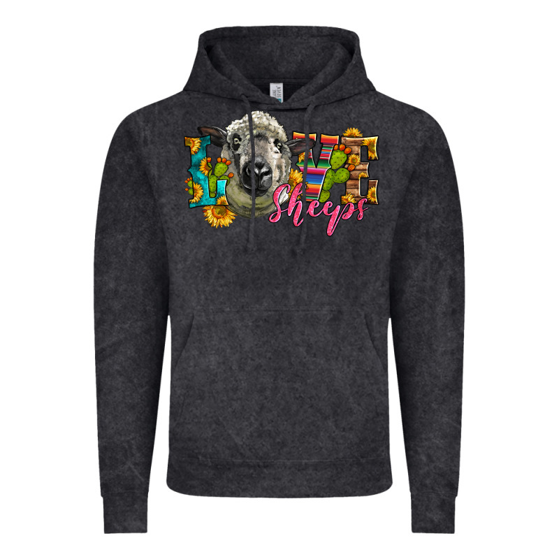Western Love Sheeps Vintage Hoodie by LillyAllenDesigns | Teevron