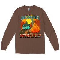 Chestnut backroads and bonfire Long Sleeve Tee - NancyCooperArtShop