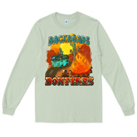 Matcha backroads and bonfire Long Sleeve Tee - NancyCooperArtShop