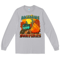 Moon Dust backroads and bonfire Long Sleeve Tee - NancyCooperArtShop