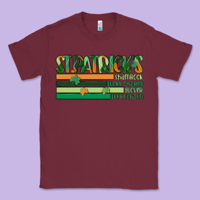St. Patrick's Day Classic Tee Designed By Maliassmallbusiness