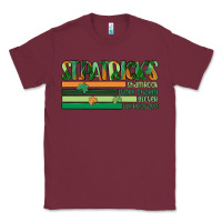 Burgundy st. patrick's day Classic Tee - MaliasSmallBusiness