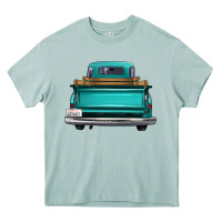 Arona western truck back view 2 Heavy Core Tee - FaDigitalArtStudio