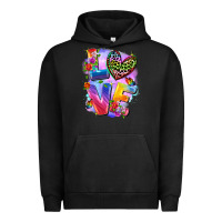 Pigment Black Love pride Urban Hoodie - FaDigitalArtStudio