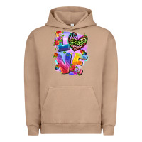 Pigment Burro Love pride Urban Hoodie - FaDigitalArtStudio