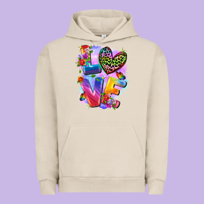 Love Pride Urban Hoodie Designed By Fadigitalartstudio