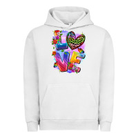 Pigment Lunar Rock Love pride Urban Hoodie - FaDigitalArtStudio