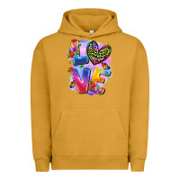 Pigment Peanut Butter Love pride Urban Hoodie - FaDigitalArtStudio