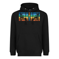 Black retro summer Heavyweight Hoodie - TumblerDesignByShophia