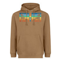 Toasted Coconut retro summer Heavyweight Hoodie - TumblerDesignByShophia