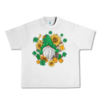 Lunar Rock st patrick's day shamrock sunflowers gnome Urban Heavy Tee - MaliasSmallBusiness