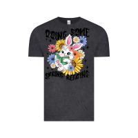 Vintage Black doing some spring reading Vintage Tee - MaliasSmallBusiness