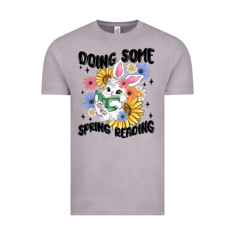 Doing Some Spring Reading Vintage Tee by MaliasSmallBusiness | Teevron