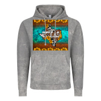 Cloud Rock sunflowers cowhide leopard texas map Vintage Hoodie - BarkalooDesign