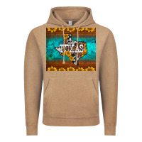 Vintage Coffee sunflowers cowhide leopard texas map Vintage Hoodie - BarkalooDesign
