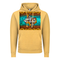 Vintage Mustard sunflowers cowhide leopard texas map Vintage Hoodie - BarkalooDesign