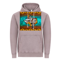 Vintage Zinc sunflowers cowhide leopard texas map Vintage Hoodie - BarkalooDesign