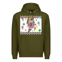 Army Green f bomb kinda mom Premium Hoodie - TumblerDesignByShophia