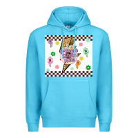 Ocean Blue f bomb kinda mom Premium Hoodie - TumblerDesignByShophia