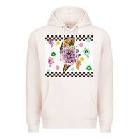 Pale Pink f bomb kinda mom Premium Hoodie - TumblerDesignByShophia
