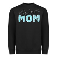 Black swim mom Heavyweight Sweatshirt - MaliasSmallBusiness