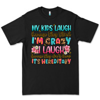 Black my kids laugh because they think i'm crazy Premium Tee - JahusDesignShop