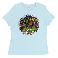 Baby Blue desert derams Ladies Tee - SublimationCraftShop