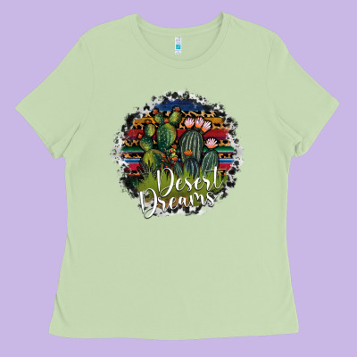 Desert Derams Ladies Tee Designed By Sublimationcraftshop