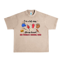 French Oak i'm a hot mess,always stressed,and proudly a baseb Urban Heavy Tee - MaliasSmallBusiness