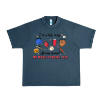 Midnight Navy i'm a hot mess,always stressed,and proudly a baseb Urban Heavy Tee - MaliasSmallBusiness