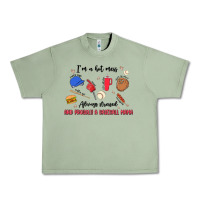 Oil Green i'm a hot mess,always stressed,and proudly a baseb Urban Heavy Tee - MaliasSmallBusiness