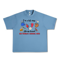 Pebble Blue i'm a hot mess,always stressed,and proudly a baseb Urban Heavy Tee - MaliasSmallBusiness