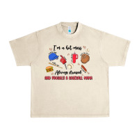 Sandshell i'm a hot mess,always stressed,and proudly a baseb Urban Heavy Tee - MaliasSmallBusiness
