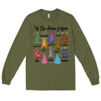 Army Green tis the damn season music Long Sleeve Tee - MaliasSmallBusiness