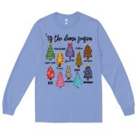 Colony Blue tis the damn season music Long Sleeve Tee - MaliasSmallBusiness