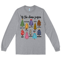 Heather Grey tis the damn season music Long Sleeve Tee - MaliasSmallBusiness