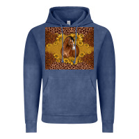Vintage Denim horse Vintage Hoodie - BarkalooDesign