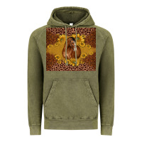 Vintage Olive horse Vintage Hoodie - BarkalooDesign