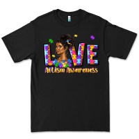 Black love autism awareness Premium Tee - JahusDesignShop